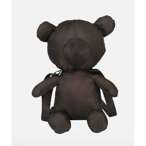 CHAOMA Cute Plush Black Bear Grunge Purse Messenger Crossbody Bag